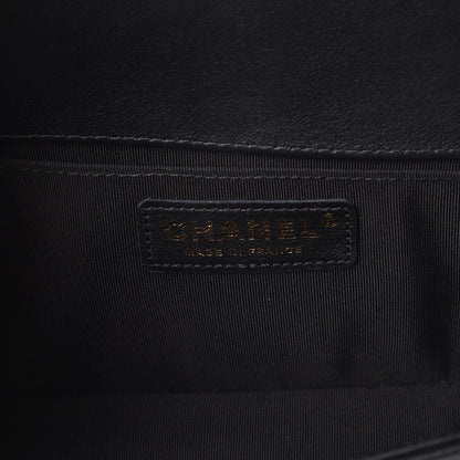 Chanel Calfskin Quilted Medium Boy Flap Black 6 of 8