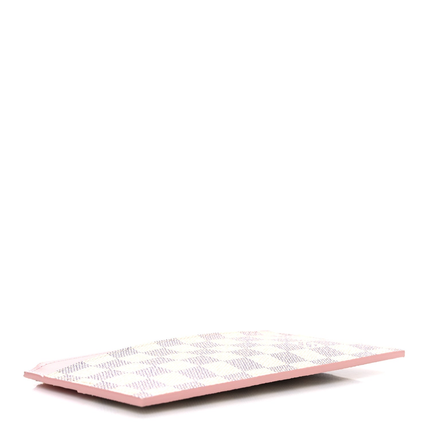 Louis Vuitton Damier Azur Slim Purse Rose Ballerine 4 of 6