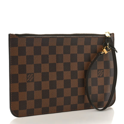 Louis Vuitton Damier Ebene Neverfull MM GM Pochette 3 of 8