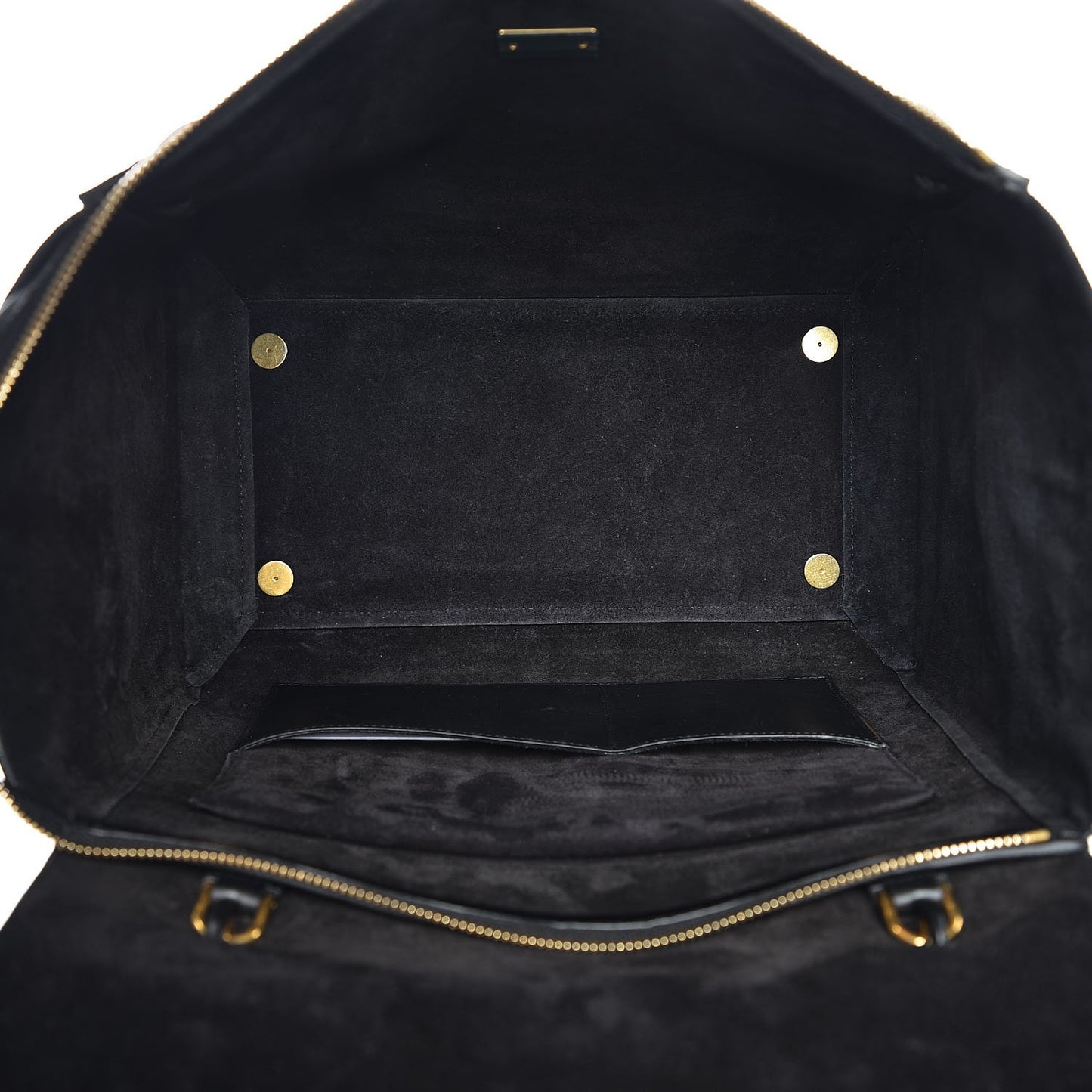 Calfskin Crocodile Embossed Small Belt Bag Black