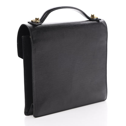 Louis Vuitton Epi Monceau Black 3 of 15