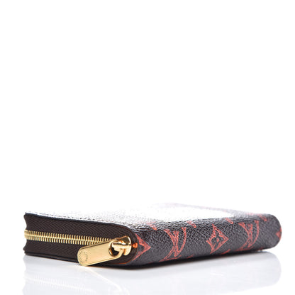 Louis Vuitton Catogram Zippy Coin Purse Marron 4 of 8