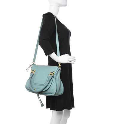 Chloe Calfskin Medium Marcie Satchel Fresh Mint 2 of 17