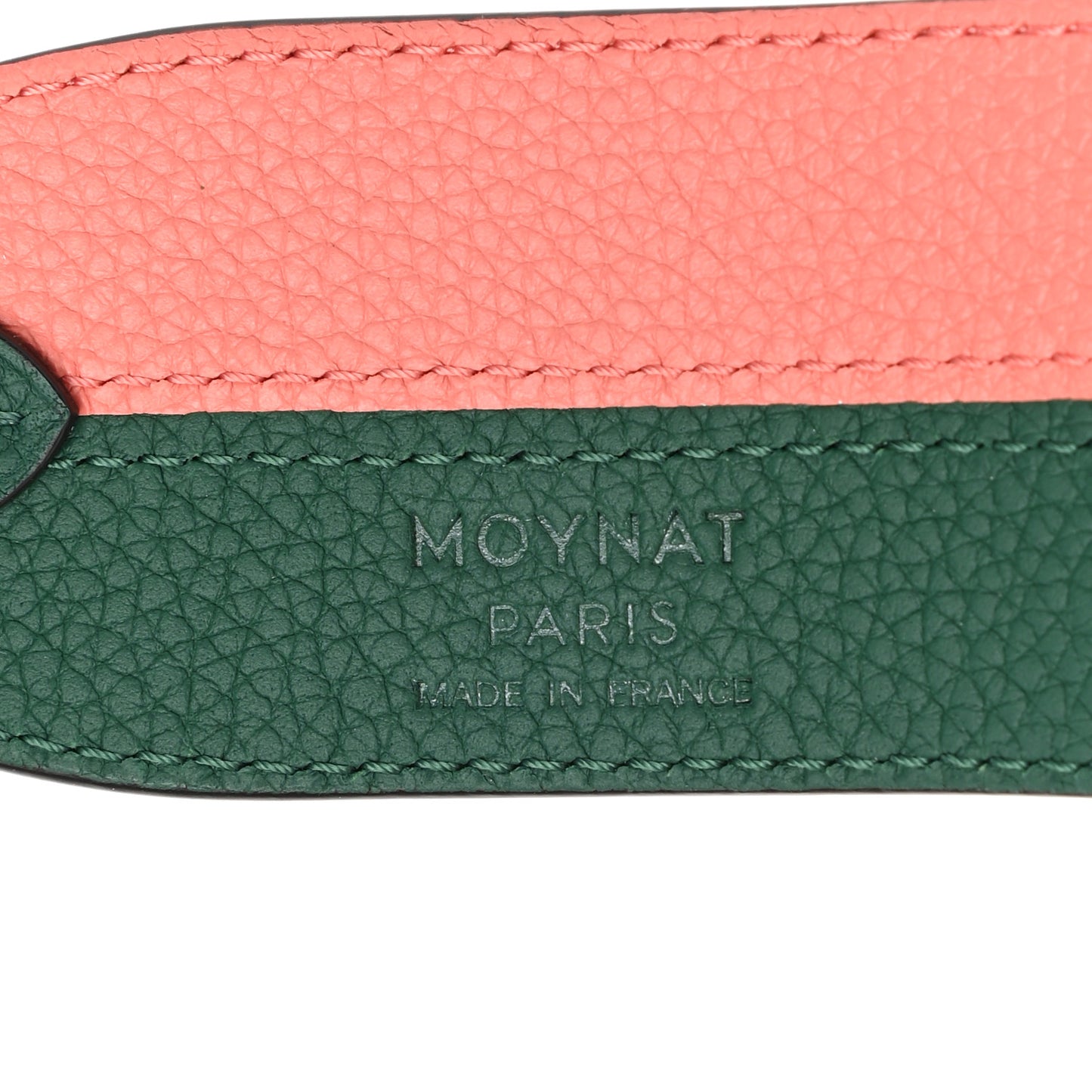 Taurillon Blush Across Strap Flamingo Emerald