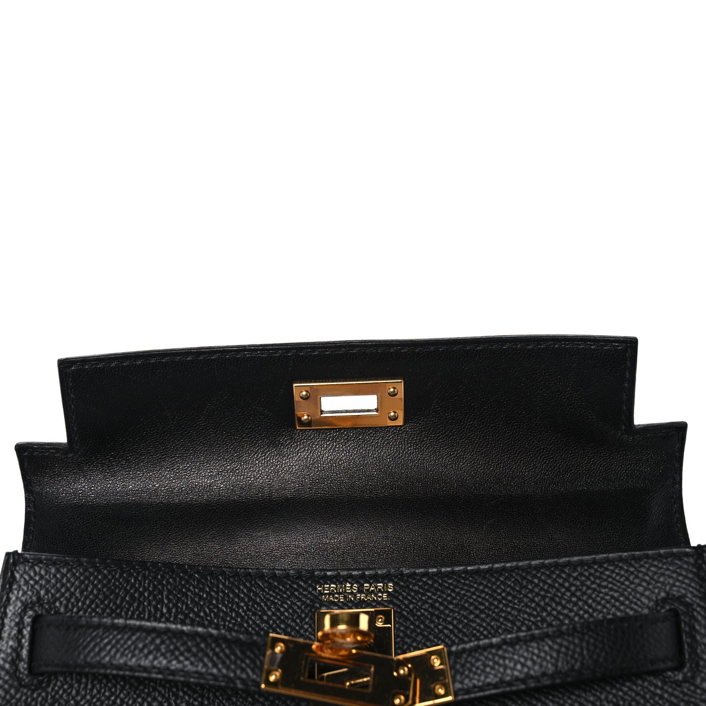 Epsom Mini Kelly Sellier 20 Black