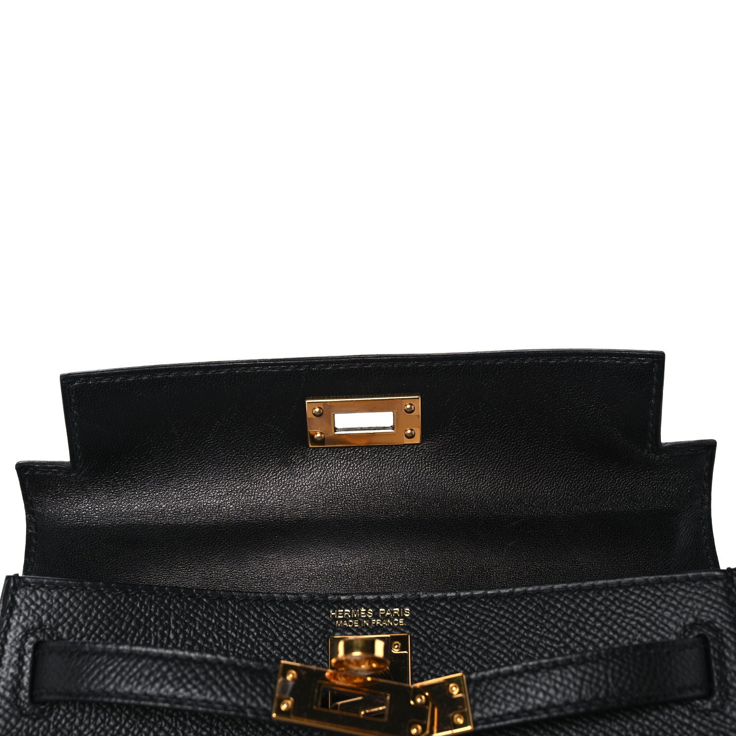 Hermes Epsom Mini Kelly Sellier 20 Black 17 of 32