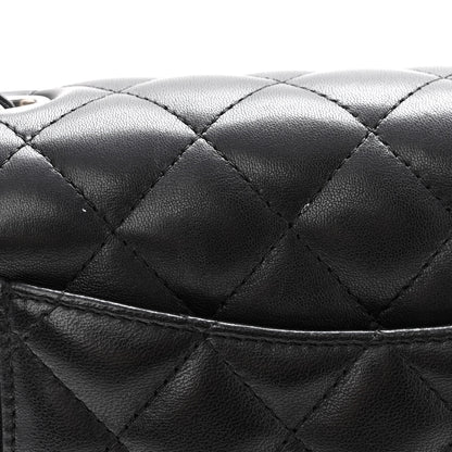 Chanel Lambskin Quilted Mini Rectangular Flap Black 10 of 10