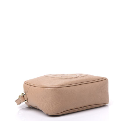 Gucci Pebbled Calfskin Small Soho Disco Bag Rose Beige 3 of 11