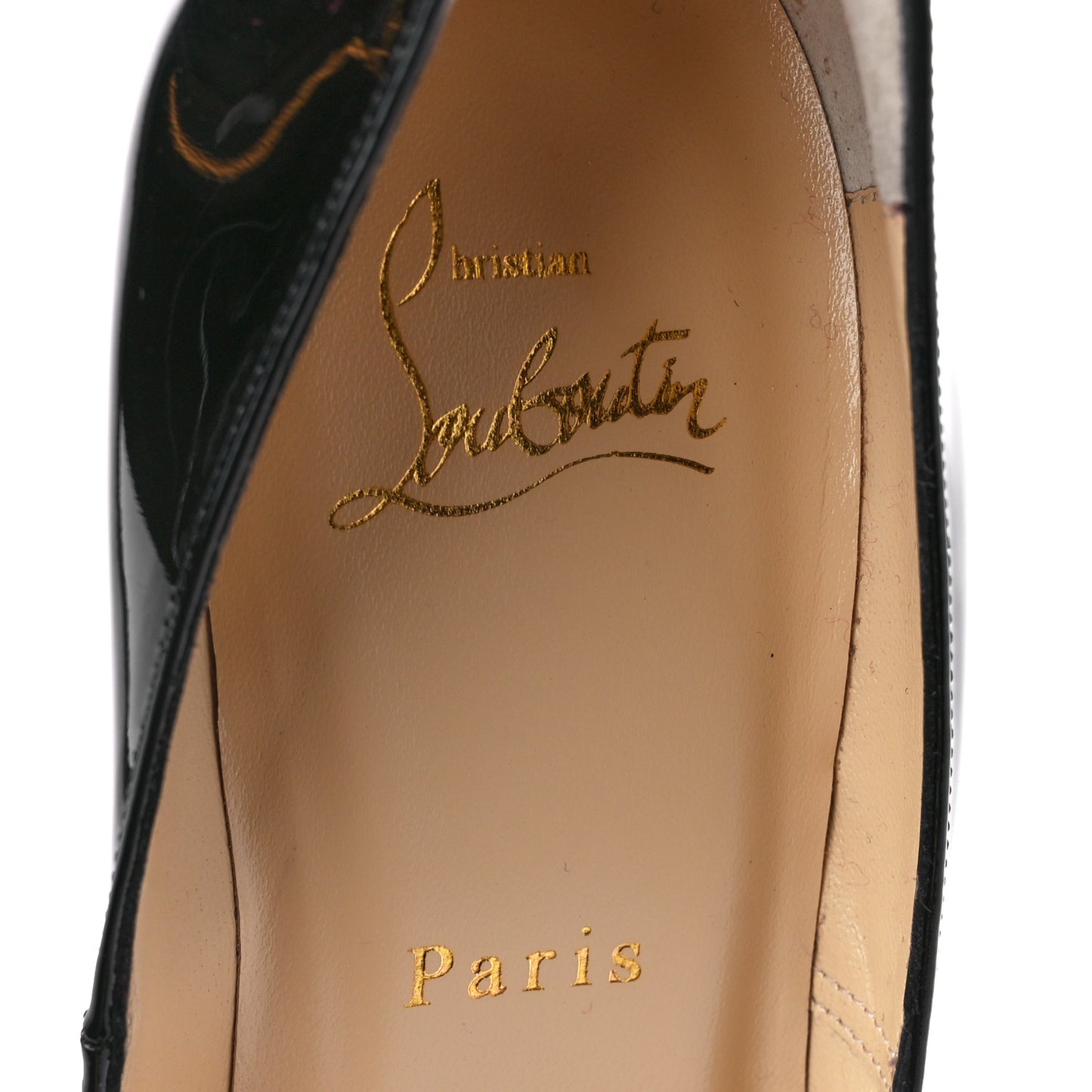 Patent New Very Prive 120 Pumps 38 Black Red