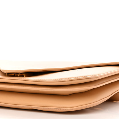 Bottega Veneta Calfskin Mount Envelope Bag Almond 9 of 9