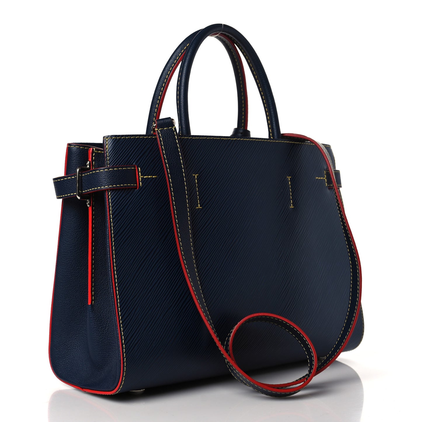 Epi Twist Tote Indigo
