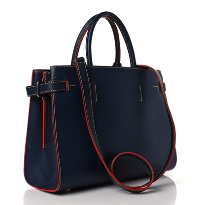 Louis Vuitton Epi Twist Tote Indigo 3 of 8