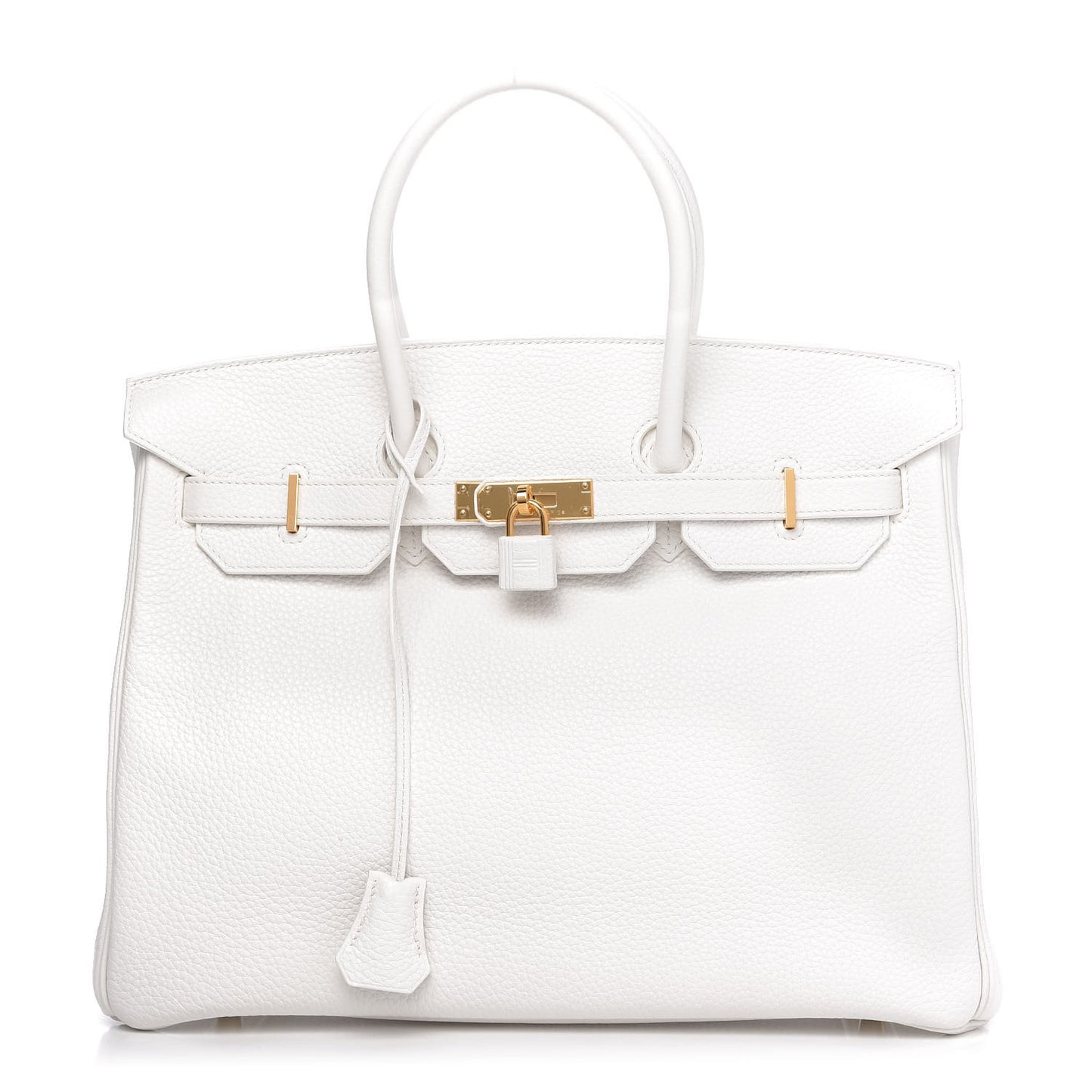 Taurillon Clemence Birkin 35 White