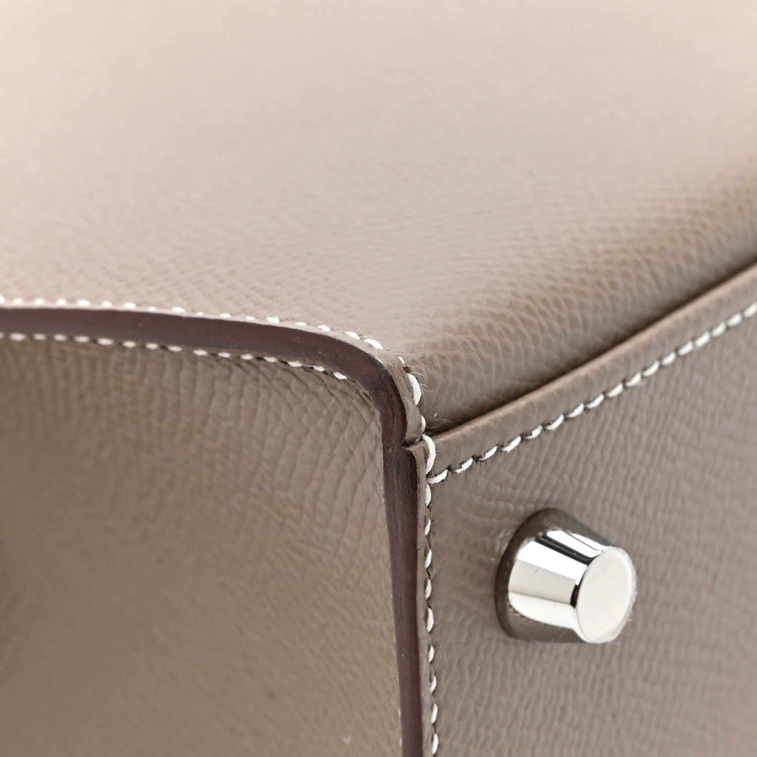 Hermes Epsom Kelly Sellier 25 Etoupe 10 of 11