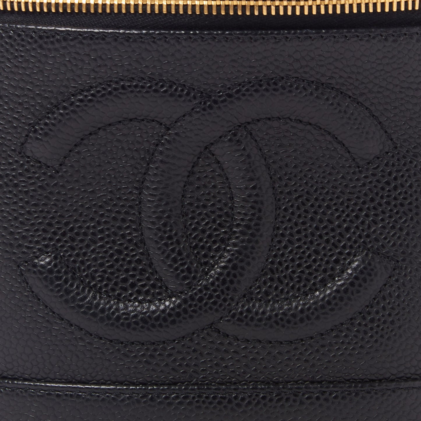 Caviar Vanity Cosmetic Case Black