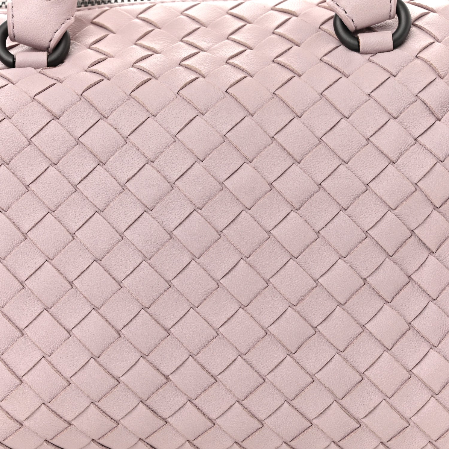 Bottega Veneta Nappa Intrecciato Top Handle Bag Antique Rose 11 of 11