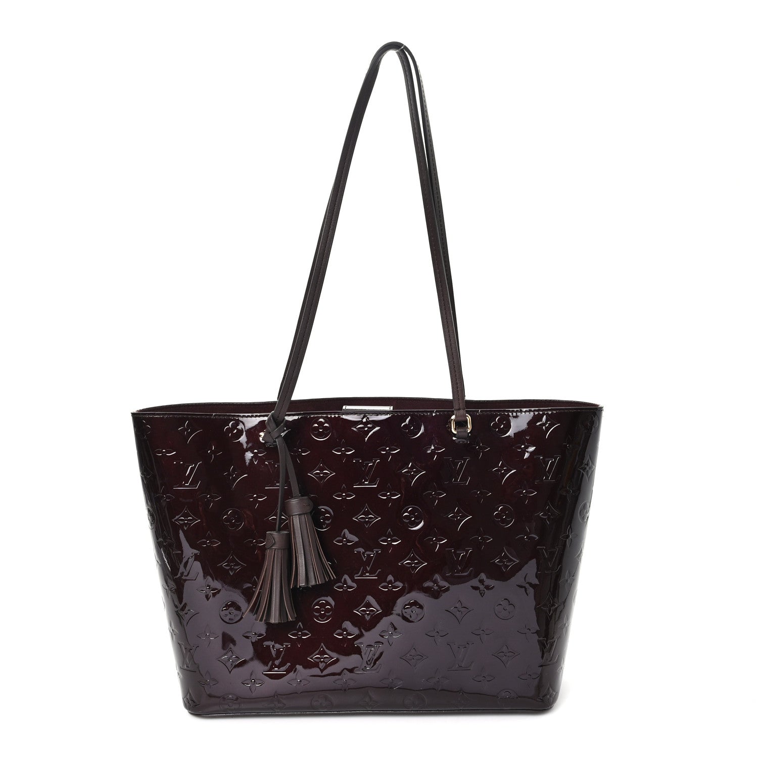 Louis Vuitton Vernis Long Beach MM  Amarante 1 of 10