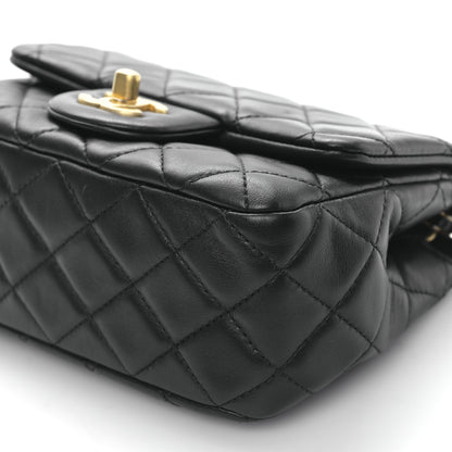 Chanel Lambskin Quilted Mini Pearl Crush Flap Black 16 of 17