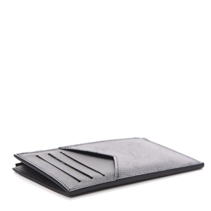 Louis Vuitton Reverse Monogram Eclipse Taiga Coin Card Holder 4 of 6