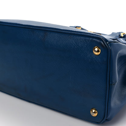 Prada Saffiano Lux Parabole Tote Bleuette 8 of 8