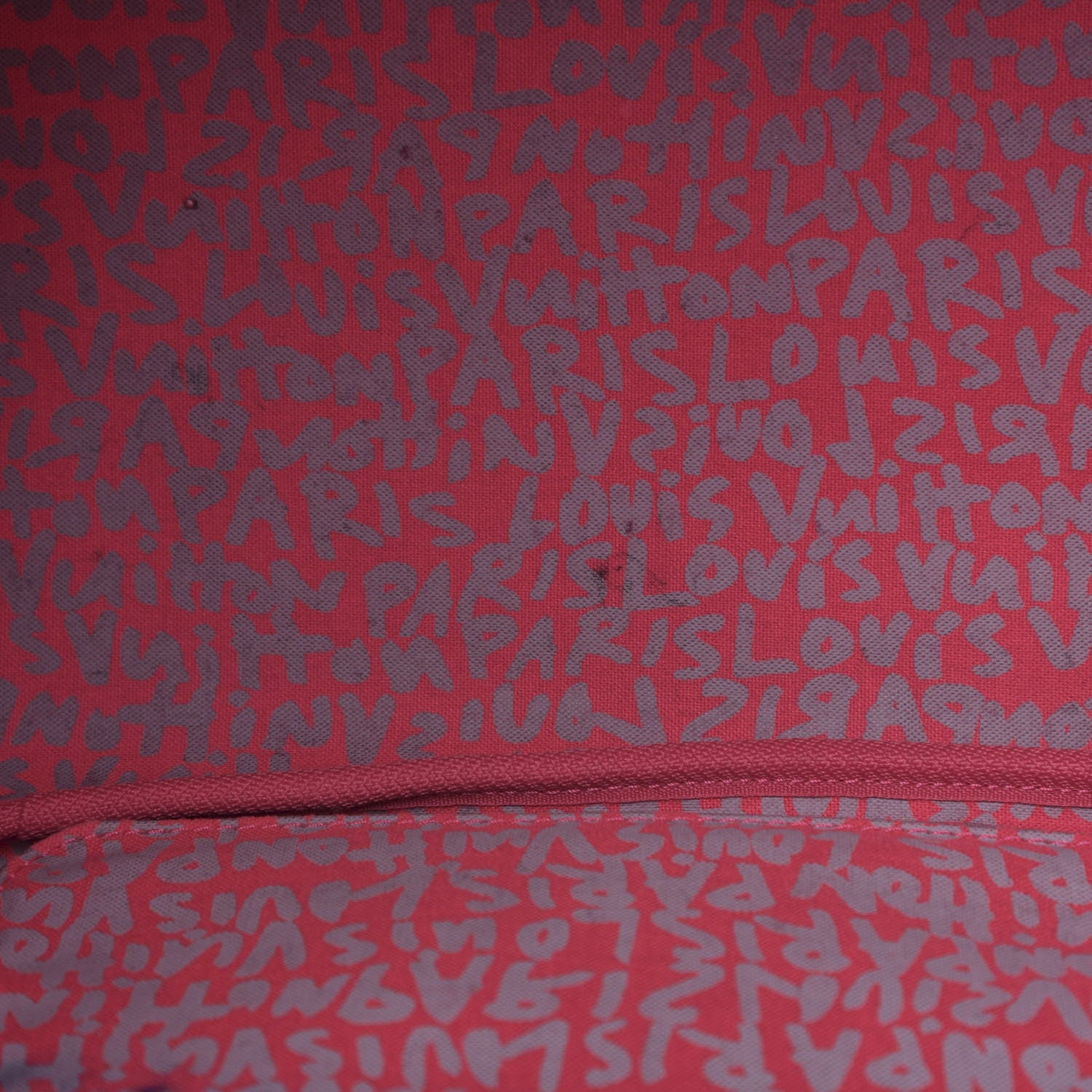Louis Vuitton Monogram Graffiti Neverfull GM Fuchsia 8 of 13