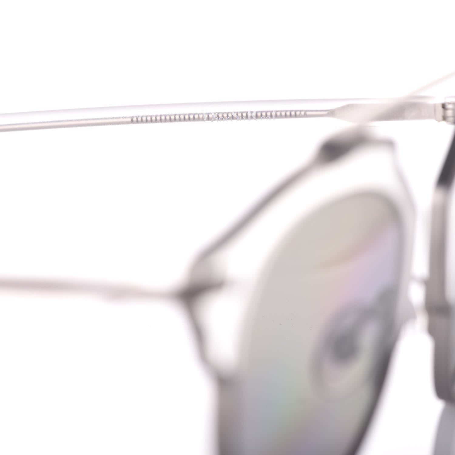 Christian Dior So Real Sunglasses Crystal Silver White 5 of 8