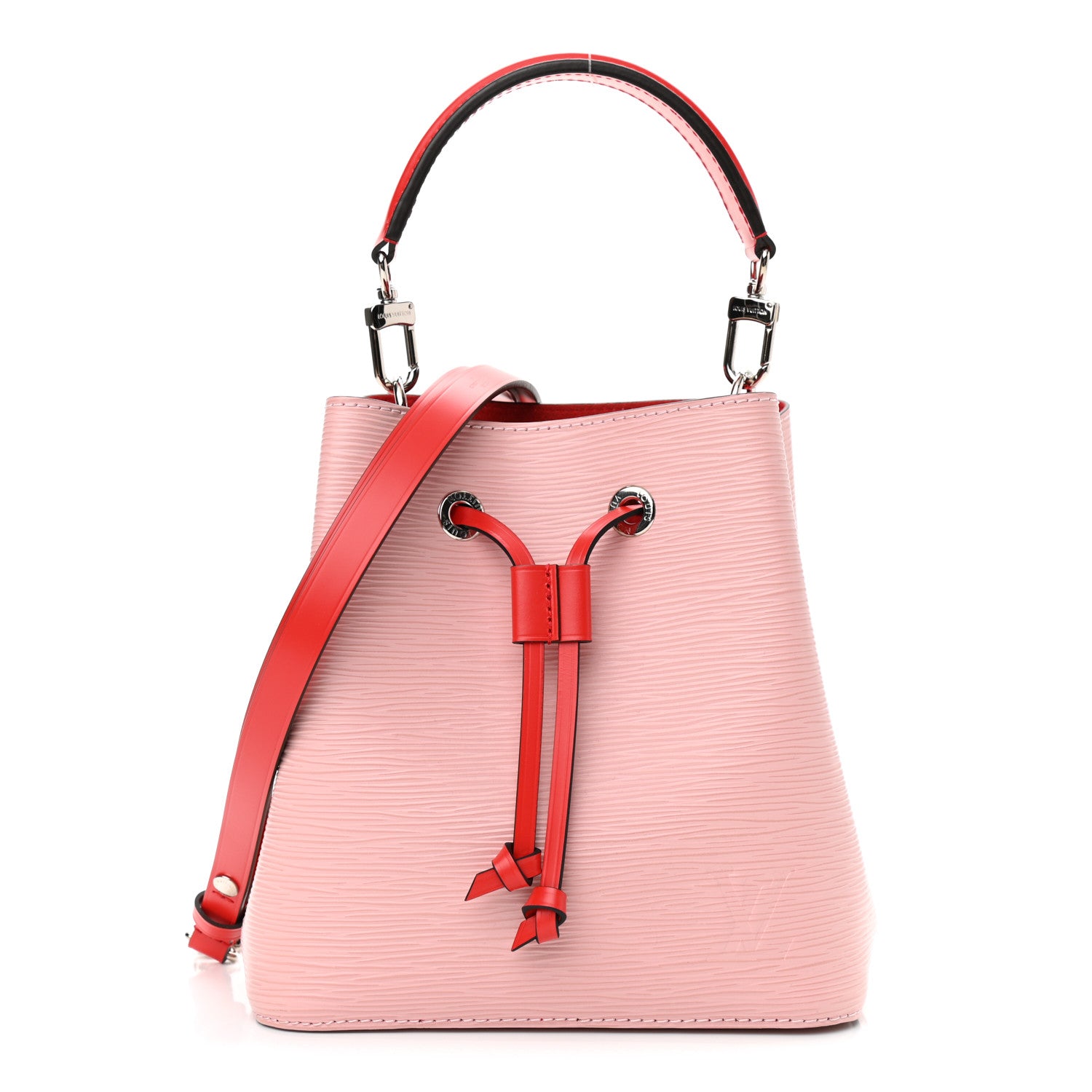 Louis Vuitton Epi NeoNoe BB Rose Ballerine 1 of 10