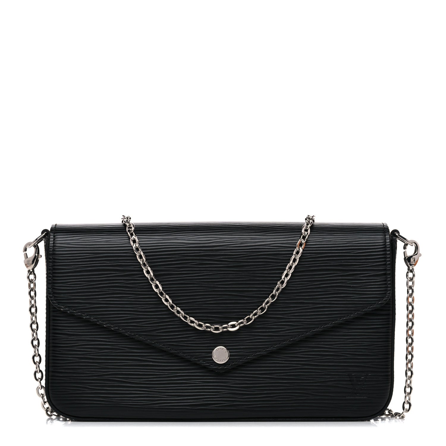 Louis Vuitton Epi Pochette Felicie Black 1 of 12