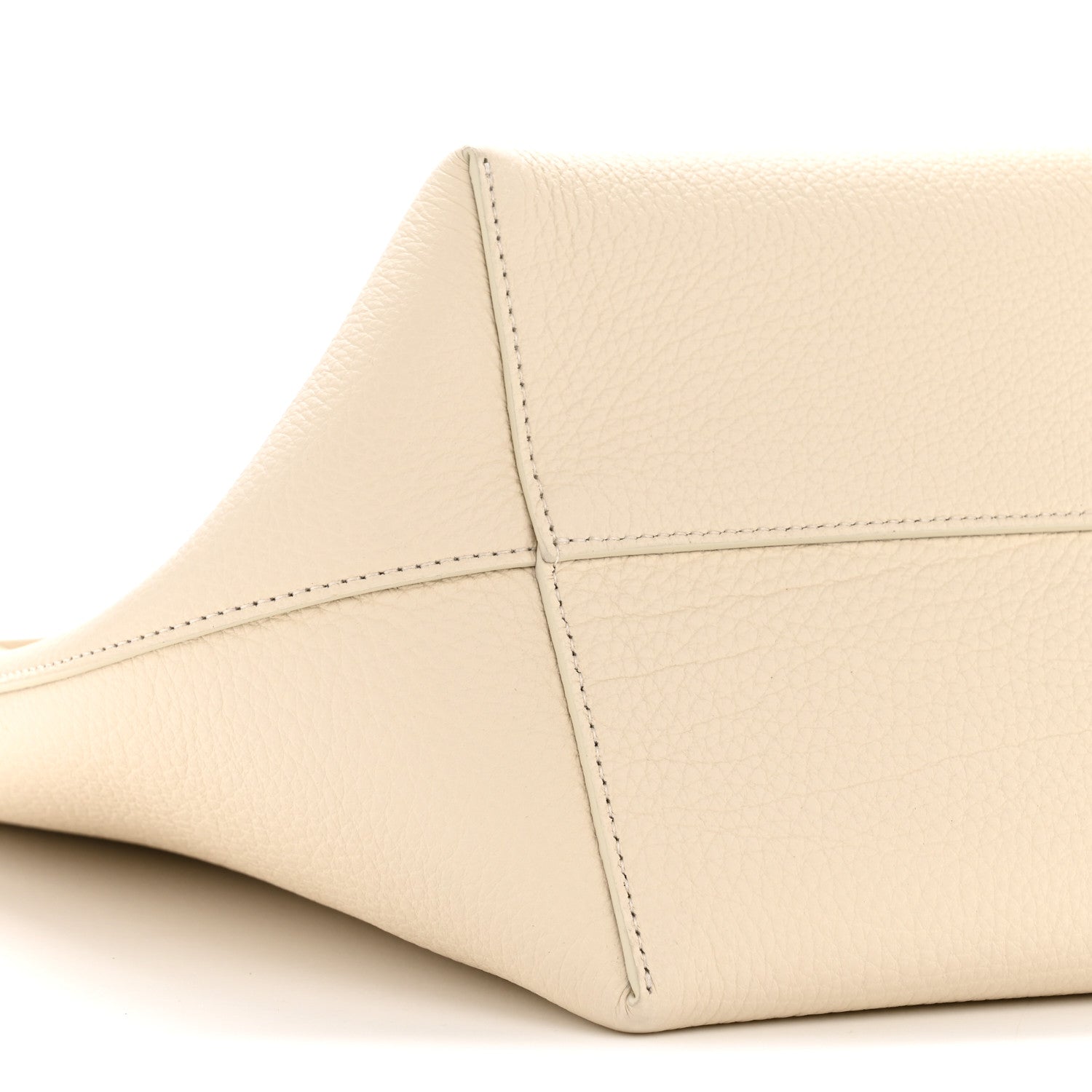 The Row Grained Calfskin Medium N/S Park Tote Ivory 8 of 10