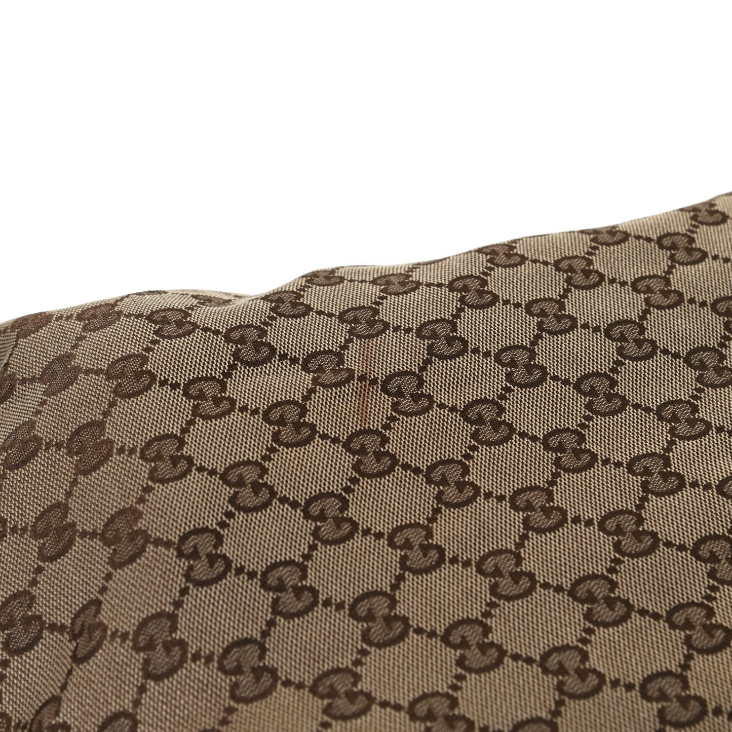GG Monogram Large Web Handle Vertical Tote Dark Brown