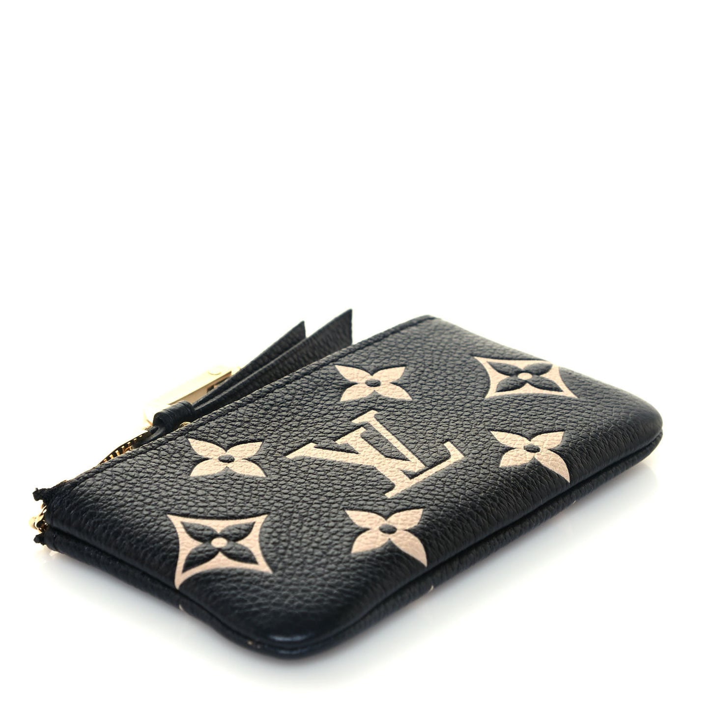 Empreinte Monogram Giant Key Pouch Black Beige
