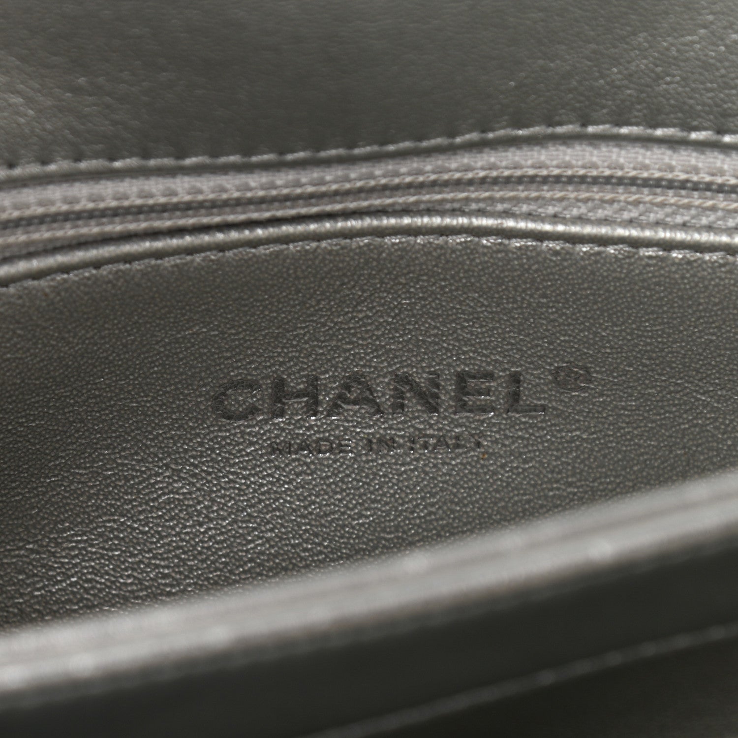 Chanel Metallic Lambskin Quilted Small Trendy CC Flap Dual Handle Bag Silver 6 of 10