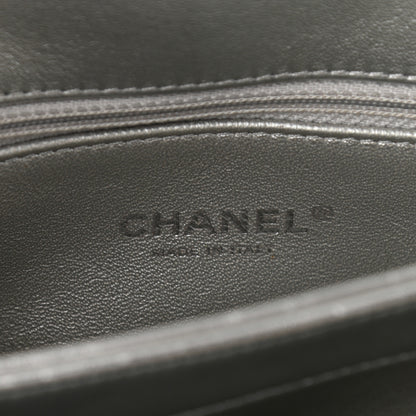 Chanel Metallic Lambskin Quilted Small Trendy CC Flap Dual Handle Bag Silver 6 of 10
