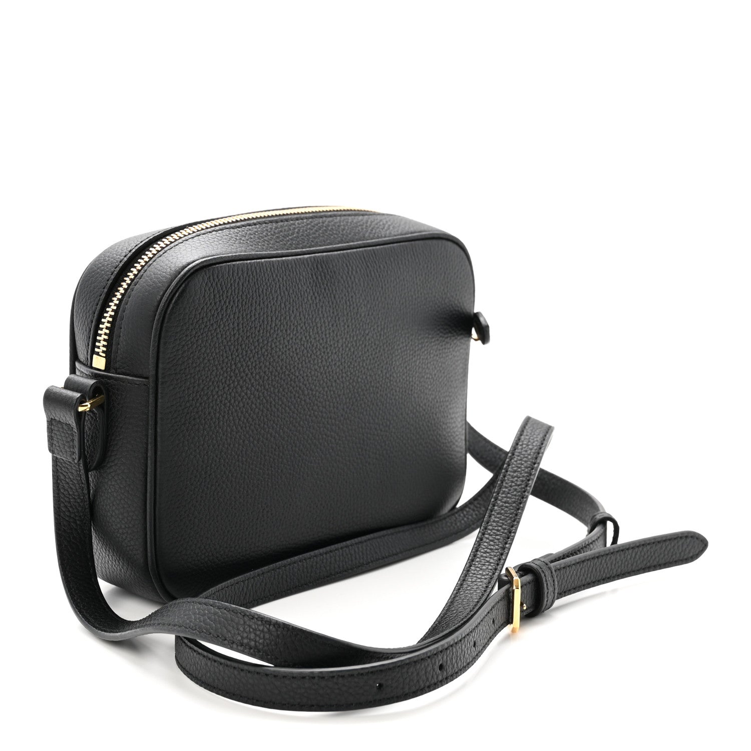 Burberry Grained Calfskin TB Small Camera Bag Black 3 of 9