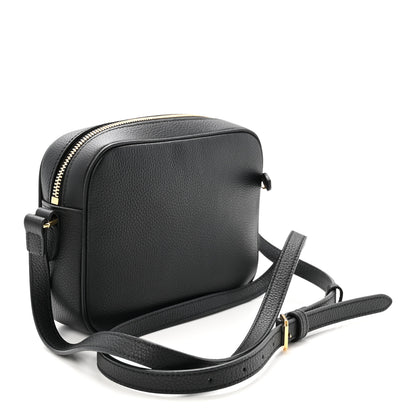 Burberry Grained Calfskin TB Small Camera Bag Black 3 of 9