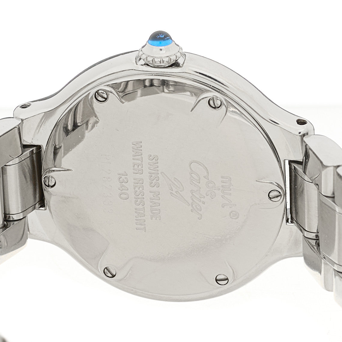 Cartier Stainless Steel 28mm Must De 21 Quartz Watch 4 of 4