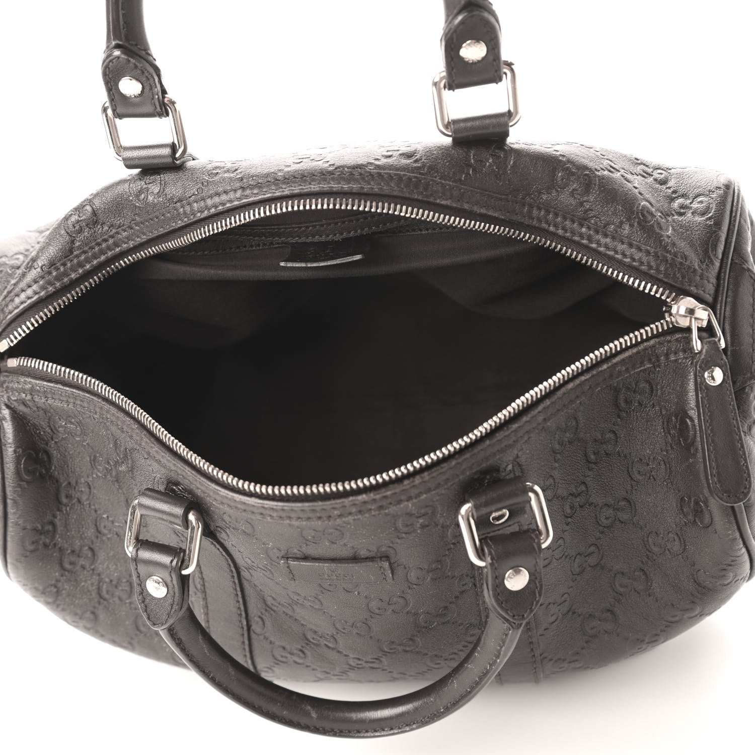 Gucci Guccissima Medium Joy Boston Dark Brown 5 of 10