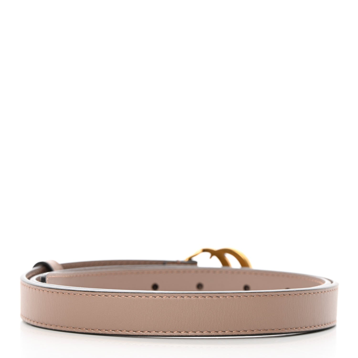 Gucci Calfskin Double G 20mm Belt 85 34 Porcelain Rose 4 of 8