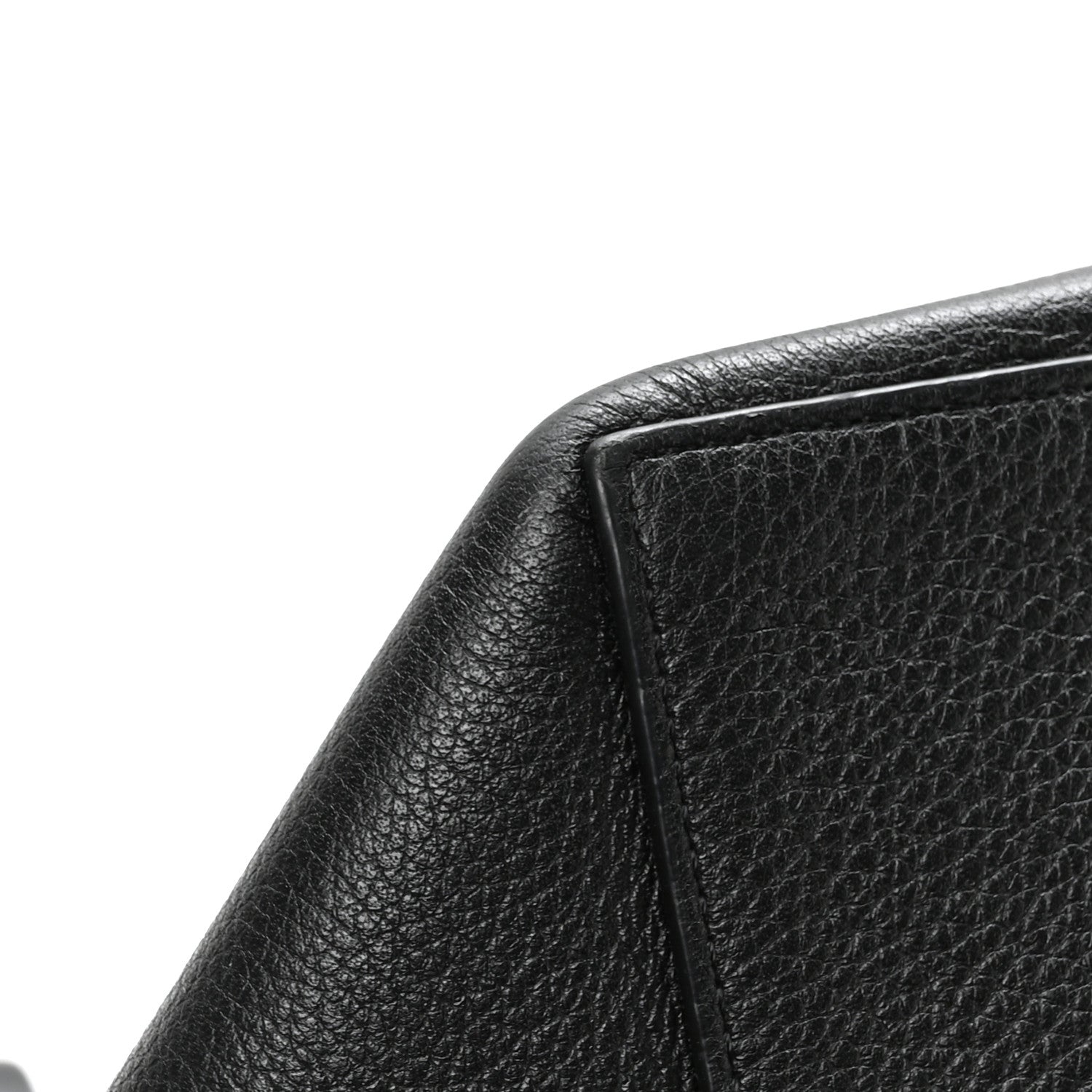 The Row Grained Calfskin Park Tote Three Black 8 of 11