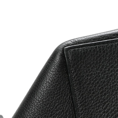 The Row Grained Calfskin Park Tote Three Black 8 of 11