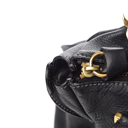 Chloe Calfskin Large Marcie Satchel Black 14 of 15