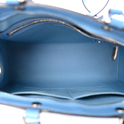 Louis Vuitton Epi Brea MM Bleuet 5 of 12