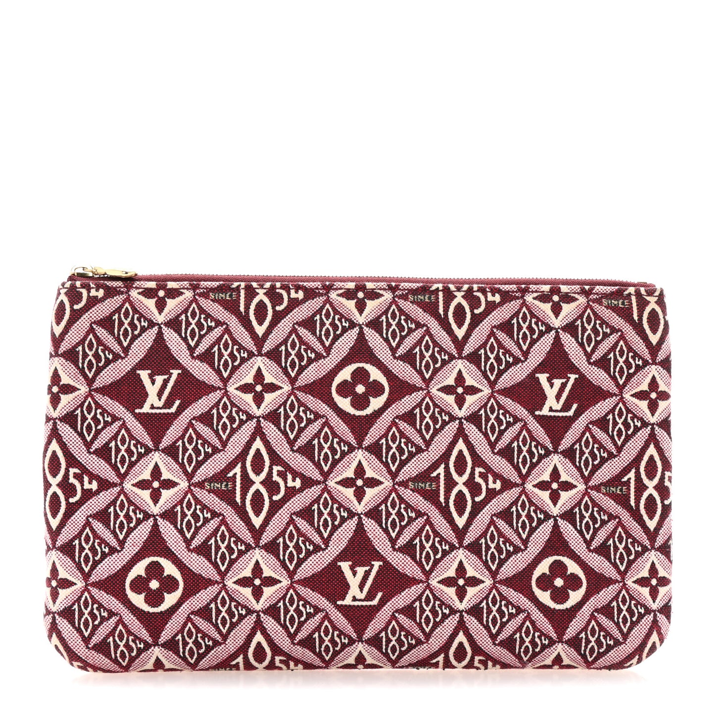 Jacquard Since 1854 Neverfull MM GM Pochette Bordeaux