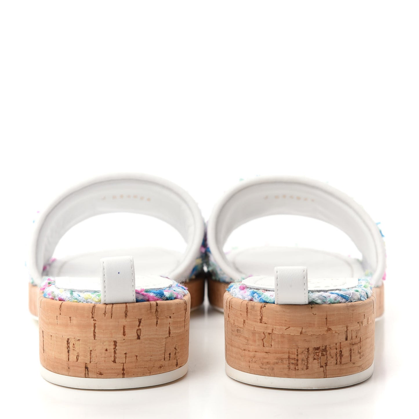 Tweed Logo Mules 37.5 Multicolor
