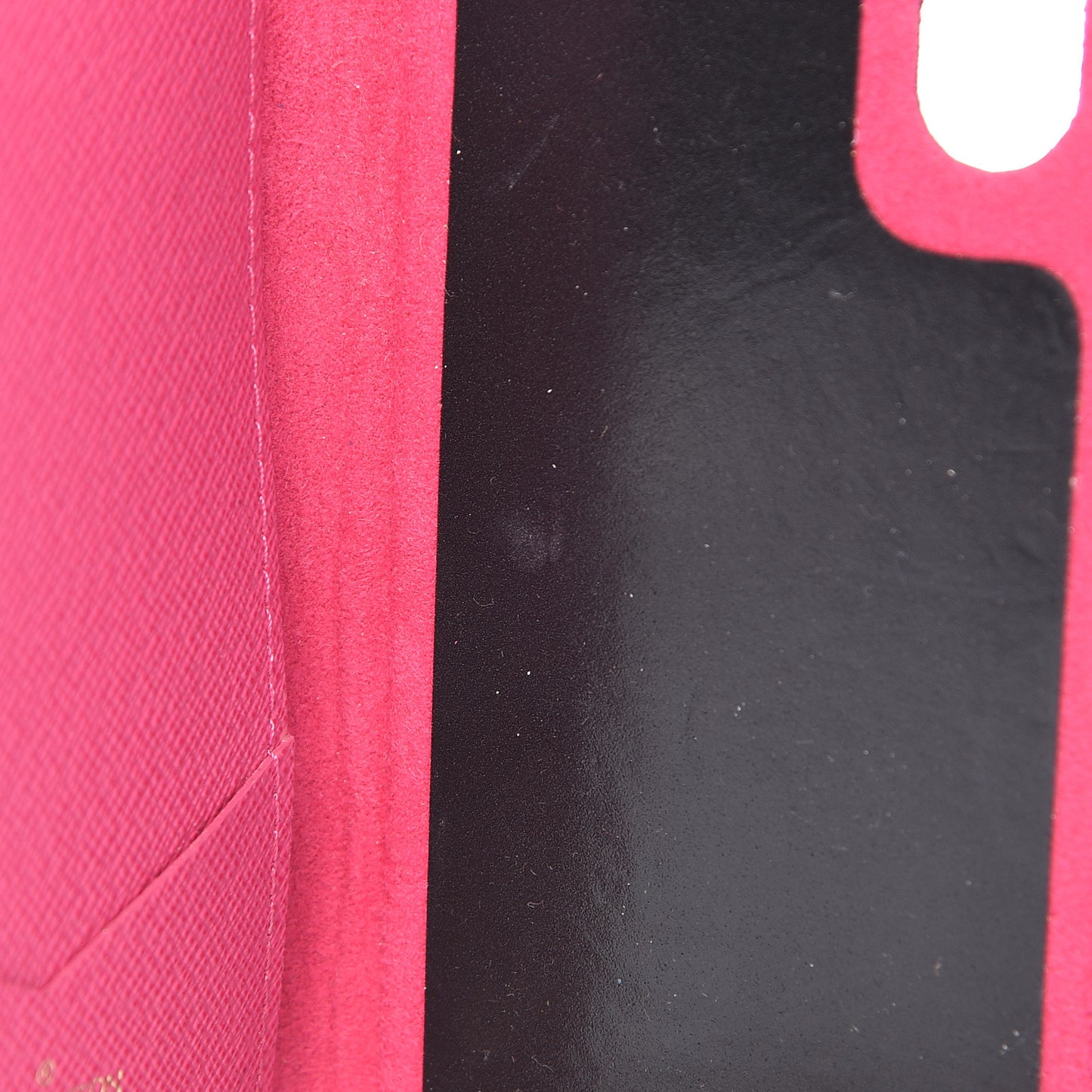 Monogram iPhone X Folio Case Rose Pop