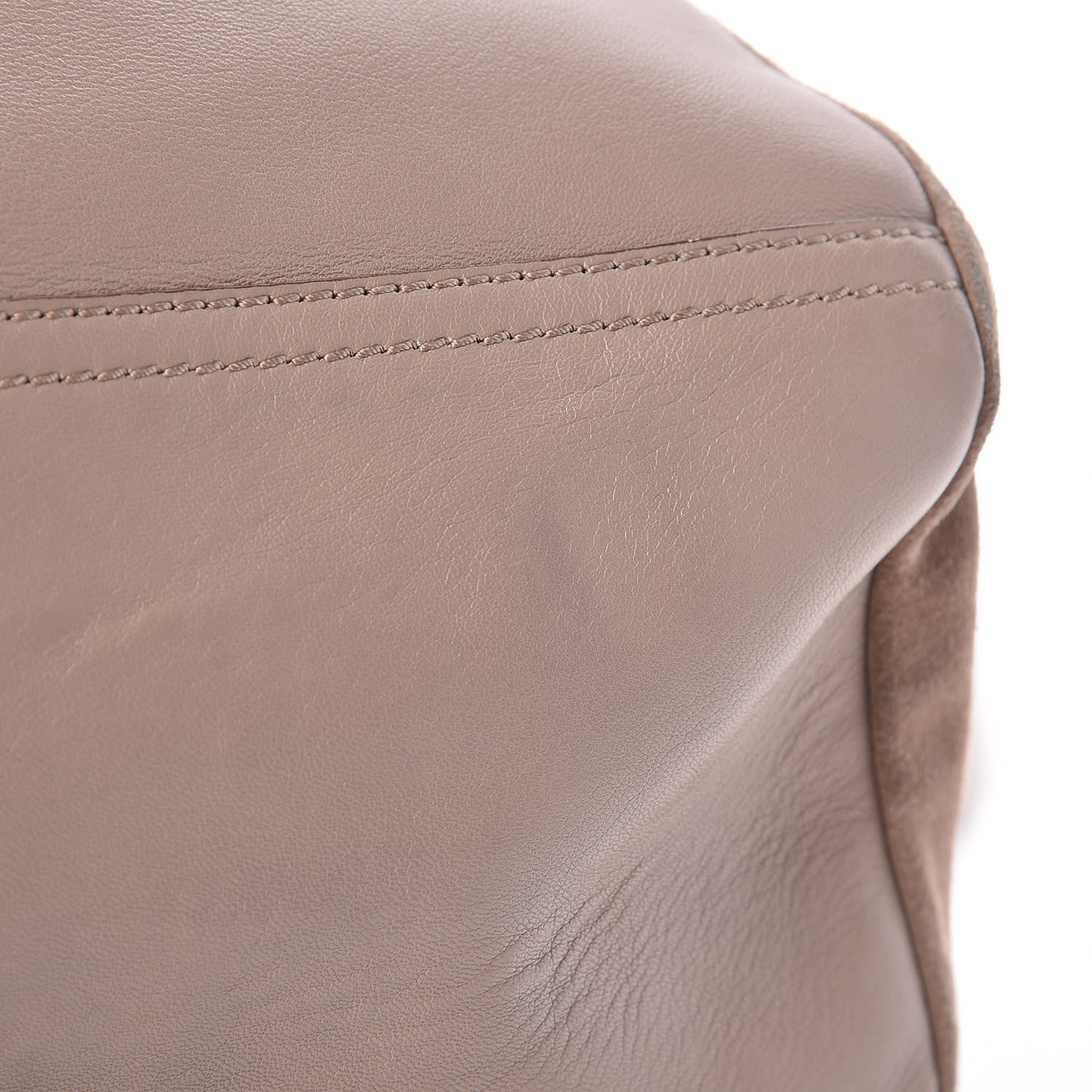 Calfskin Crocodile Embossed Medium Pandora Taupe