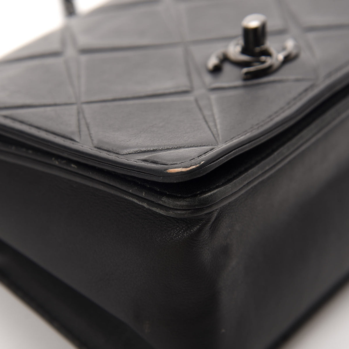 Chanel Calfskin Mini Propeller Flap Black 13 of 14