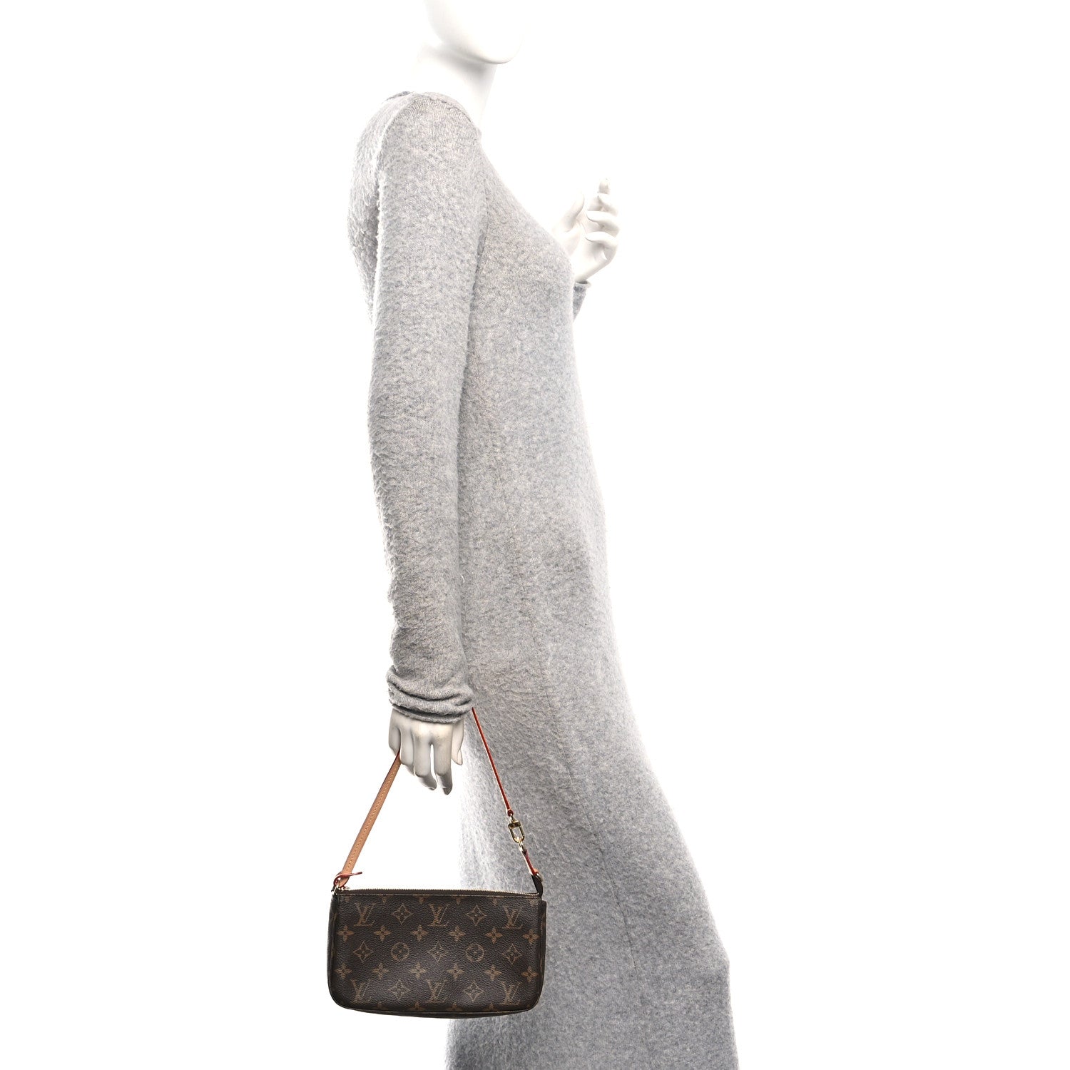 Louis Vuitton Monogram Chain Pochette Accessories 2 of 9