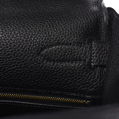 Hermes Togo Kelly Retourne 35 Black 20 of 35