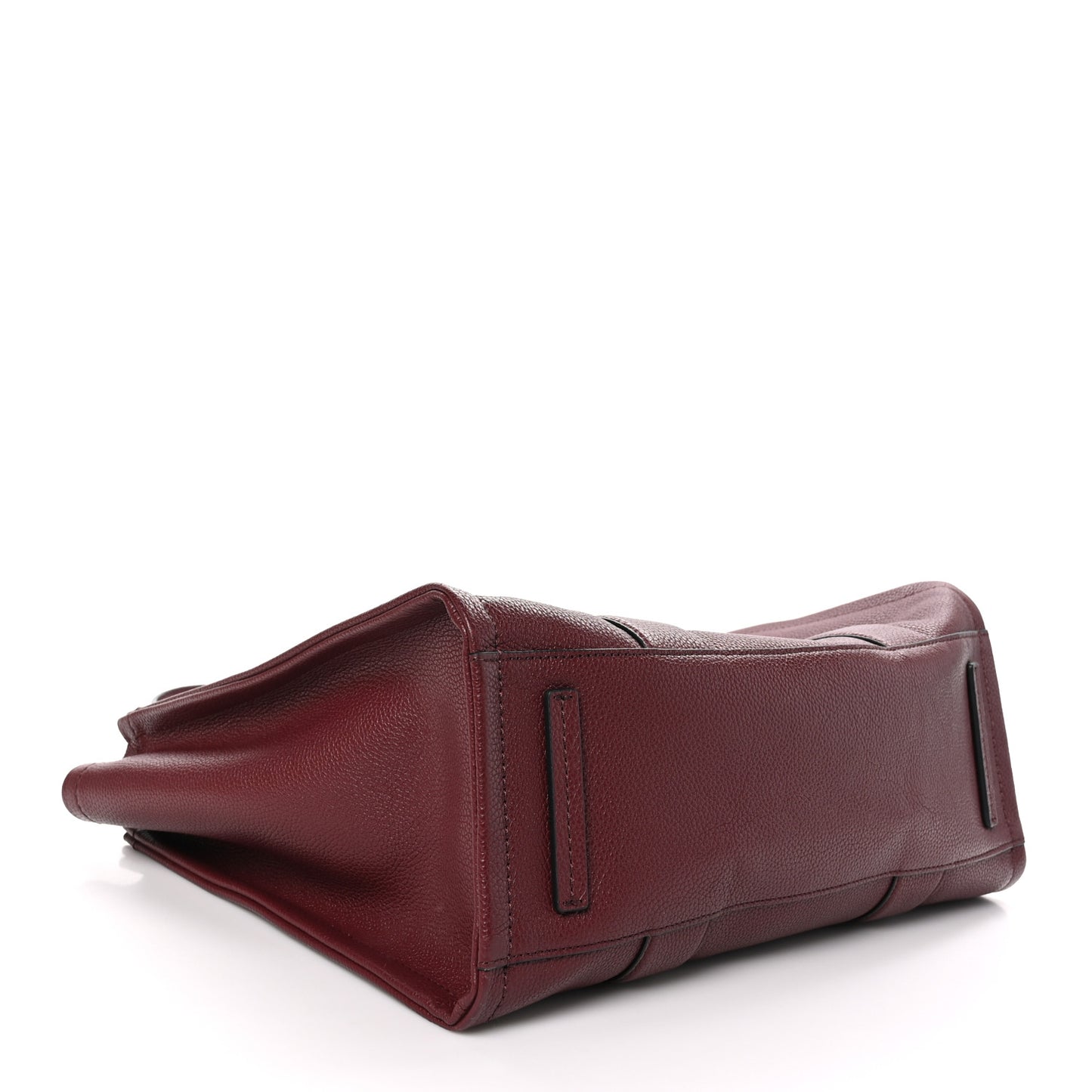 Grained Calfskin Large The Tote Bag Chianti